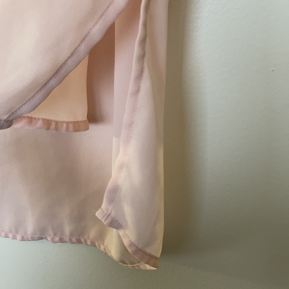 MY MICHELLE lightweight pink and white blouse - Picture 3 of 4